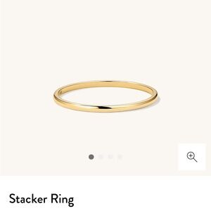 MEJURI STACKER RING GOLD SIZE 6